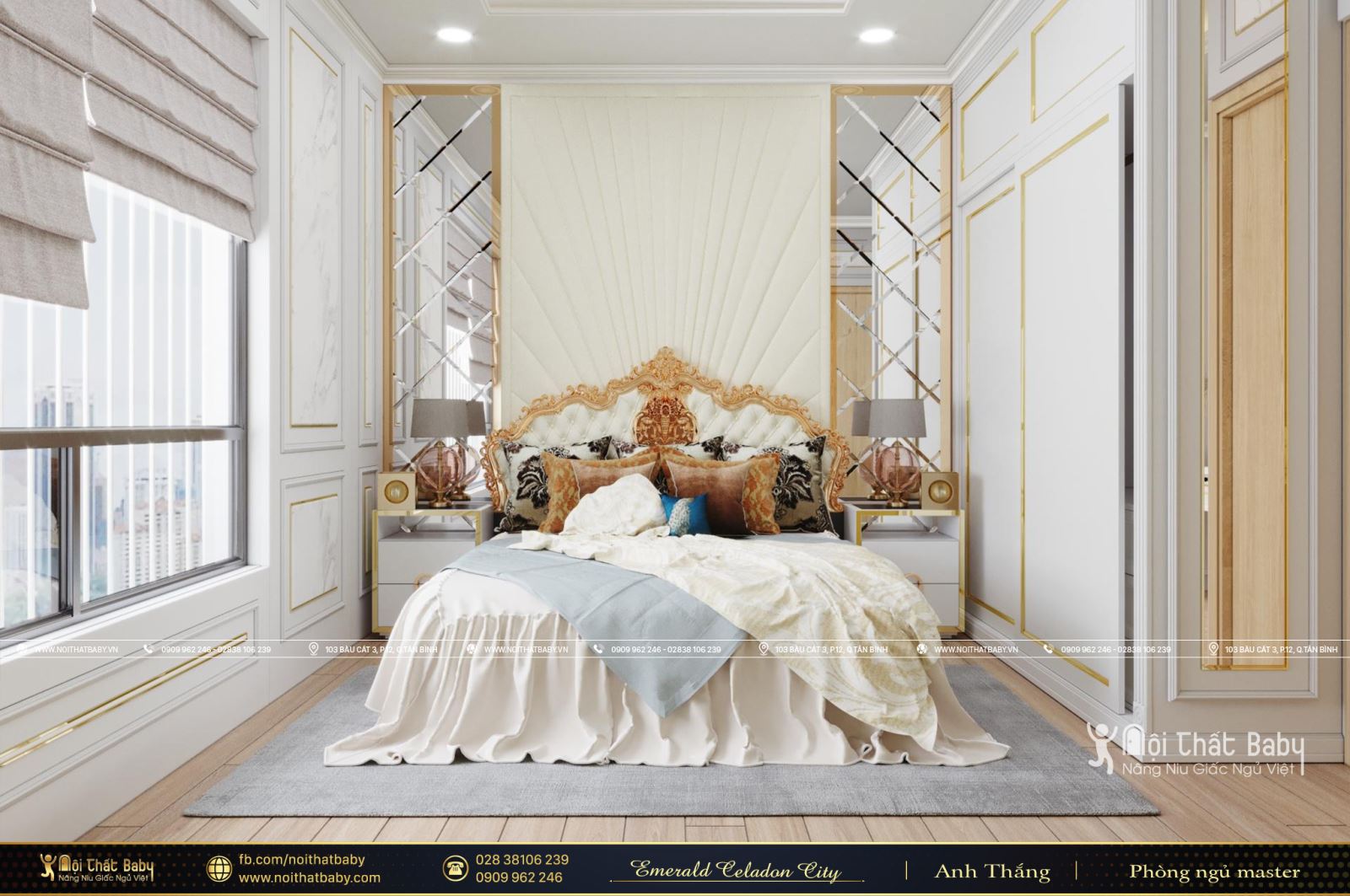 Tổng hợp các mẫu thiết kế nội thất Chung cư Emerald Celadon City
